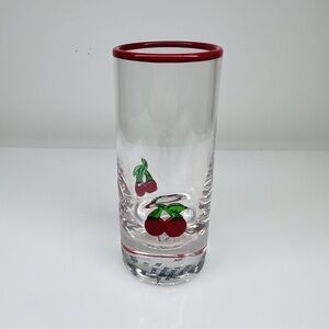 One icon cherry shot glass